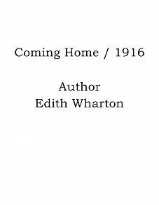 Omslagsbild för Coming Home / 1916
