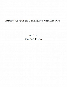 Omslagsbild för Burke's Speech on Conciliation with America