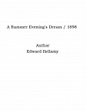 Omslagsbild för A Summer Evening's Dream / 1898