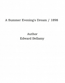 Omslagsbild för A Summer Evening's Dream / 1898