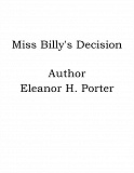Omslagsbild för Miss Billy's Decision