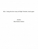 Omslagsbild för Kilo : being the love story of Eliph' Hewlitt, book agent