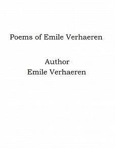 Omslagsbild för Poems of Emile Verhaeren