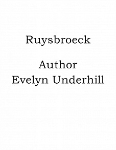 Omslagsbild för Ruysbroeck