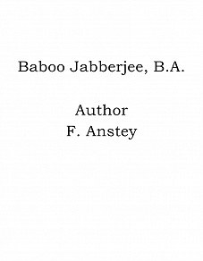 Omslagsbild för Baboo Jabberjee, B.A.