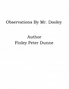 Omslagsbild för Observations By Mr. Dooley