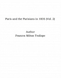 Omslagsbild för Paris and the Parisians in 1835 (Vol. 2)