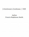 Omslagsbild för A Gentleman's Gentleman / 1909