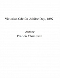 Omslagsbild för Victorian Ode for Jubilee Day, 1897