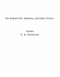 Omslagsbild för The Ballad of St. Barbara, and Other Verses