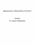 Omslagsbild för Appearances: Being Notes of Travel