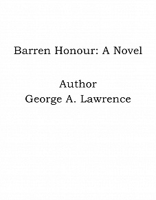 Omslagsbild för Barren Honour: A Novel