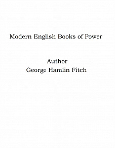 Omslagsbild för Modern English Books of Power