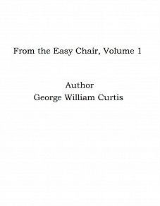 Omslagsbild för From the Easy Chair, Volume 1