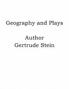 Omslagsbild för Geography and Plays