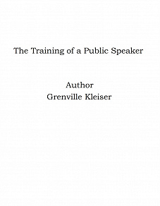 Omslagsbild för The Training of a Public Speaker