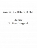 Omslagsbild för Ayesha, the Return of She