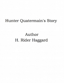 Omslagsbild för Hunter Quatermain's Story