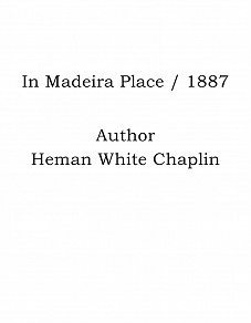 Omslagsbild för In Madeira Place / 1887