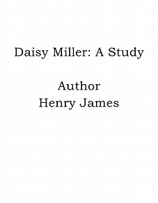 Omslagsbild för Daisy Miller: A Study