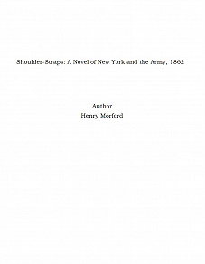 Omslagsbild för Shoulder-Straps: A Novel of New York and the Army, 1862