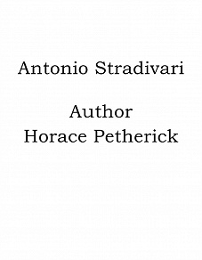 Omslagsbild för Antonio Stradivari
