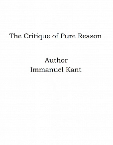 Omslagsbild för The Critique of Pure Reason