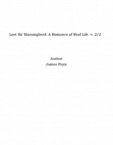 Omslagsbild för Lost Sir Massingberd: A Romance of Real Life. v. 2/2