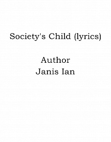 Omslagsbild för Society's Child (lyrics)