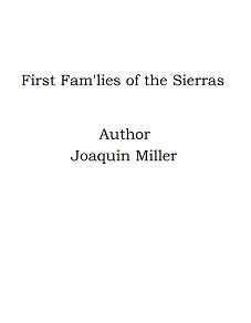 Omslagsbild för First Fam'lies of the Sierras