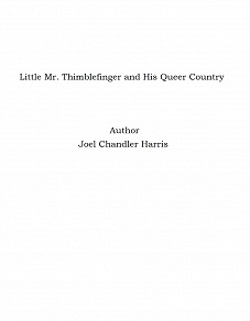 Omslagsbild för Little Mr. Thimblefinger and His Queer Country