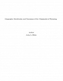 Omslagsbild för Geographic Distribution and Taxonomy of the Chipmunks of Wyoming