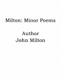 Omslagsbild för Milton: Minor Poems