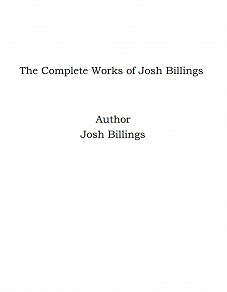 Omslagsbild för The Complete Works of Josh Billings