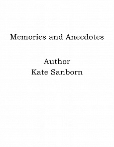 Omslagsbild för Memories and Anecdotes