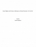 Omslagsbild för Social Rights And Duties: Addresses to Ethical Societies. Vol 2 [of 2]