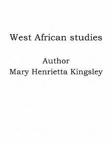 Omslagsbild för West African studies