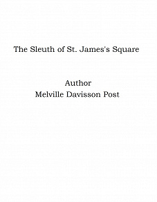 Omslagsbild för The Sleuth of St. James's Square