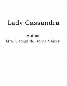 Omslagsbild för Lady Cassandra