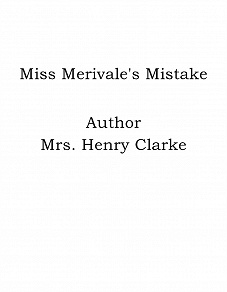 Omslagsbild för Miss Merivale's Mistake
