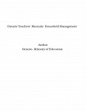 Omslagsbild för Ontario Teachers' Manuals: Household Management