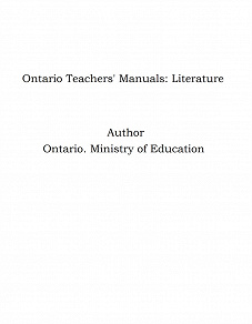 Omslagsbild för Ontario Teachers' Manuals: Literature