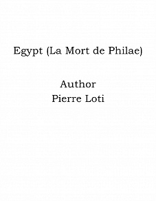 Omslagsbild för Egypt (La Mort de Philae)