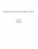 Omslagsbild för Procopius / History of the Wars, Books V. and VI.