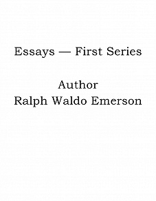 Omslagsbild för Essays — First Series