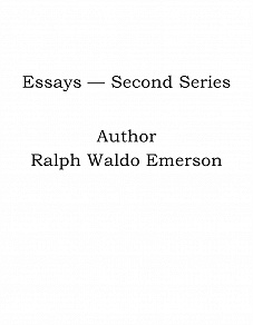 Omslagsbild för Essays — Second Series