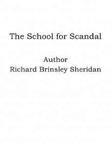 Omslagsbild för The School for Scandal