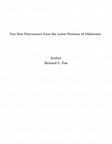 Omslagsbild för Two New Pelycosaurs from the Lower Permian of Oklahoma