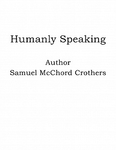 Omslagsbild för Humanly Speaking