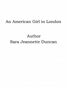 Omslagsbild för An American Girl in London